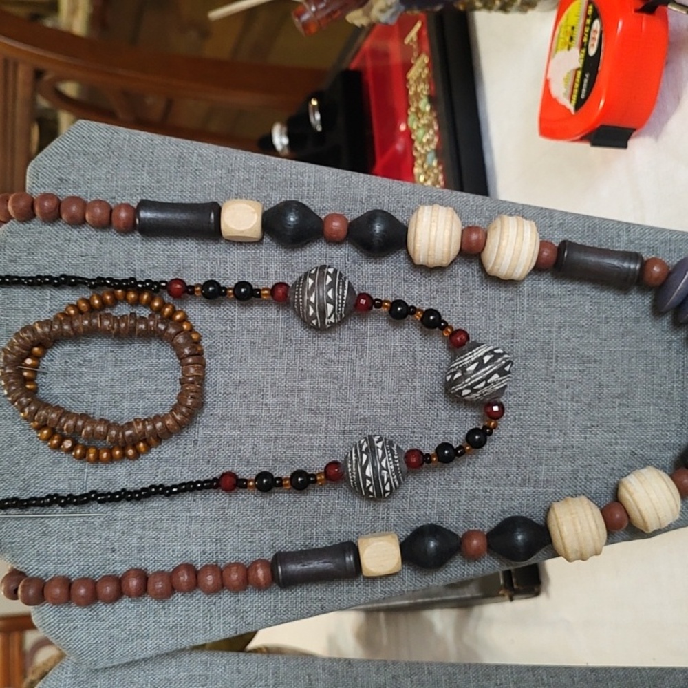 Four Pieces Of Artisan Jewelry